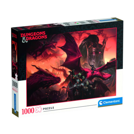Clementoni 39733 - Puzzle 1000 Dungeons & Dragons