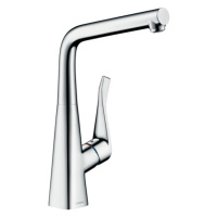 Dřezová baterie Hansgrohe Metris M71 s otočným raménkem chrom 14822000