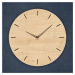 Minimalistické dřevěné hodiny