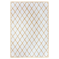 Okrově žluto-bílý venkovní koberec 160x230 cm Malaga – NORTHRUGS