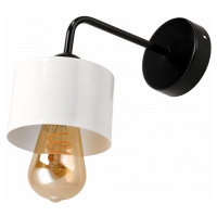 Nástěnná lampa 1x E27 HRNEK BÍLÁ