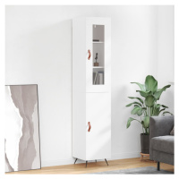 vidaXL Skříň highboard bílá 34,5 x 34 x 180 cm kompozitní dřevo