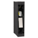 Arcchio Venkovní nástěnné svítidlo Arcchio Brinja LED, černé, hliník, IP65