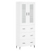 vidaXL Skříň highboard bílá 69,5 x 34 x 180 cm kompozitní dřevo