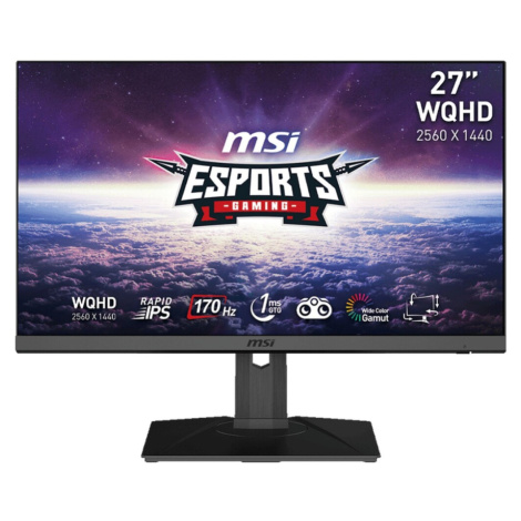 MSI Gaming G272QPF - LED monitor 27" Černá