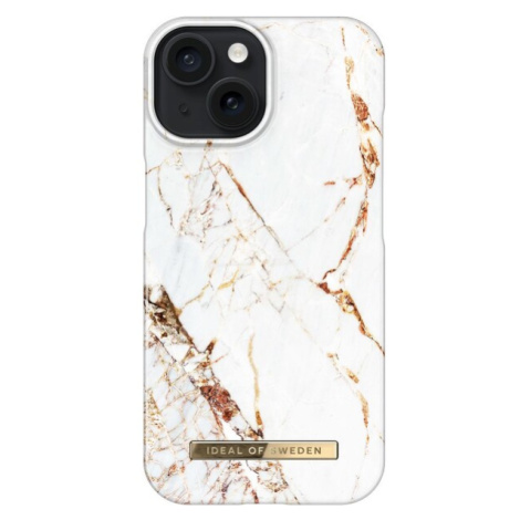 iDeal Of Sweden Fashion zadní kryt iPhone 15 Carrara Gold