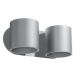 SL.0661 - Nástěnné bodové svítidlo ORBIS 2xG9/40W/230V šedá