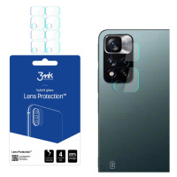 3MK ochranné sklo 7H na čočku fotoaparátu Xiaomi Redmi Note 11 PRO/11 PRO 5G 4 kusy