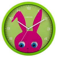 Dětské hodiny ø 31 cm Peekaboo Bunny – Karlsson