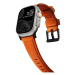 Nomad Rugged Strap Orange/Black Apple Watch 42/44/45/Ultra 49mm NM01217985 Černá