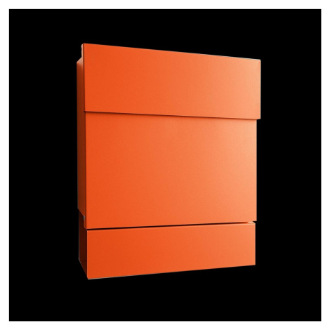 Oranžové poštovní schránky