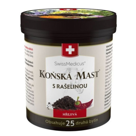SwissMedicus Koňská mast s rašelinou hřejivá 250 ml