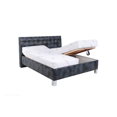 Čalouněná postel Laura s úložným prostorem Rozměr: 180x200 cm, Potahová látka: GOMEZ7, Výška kor