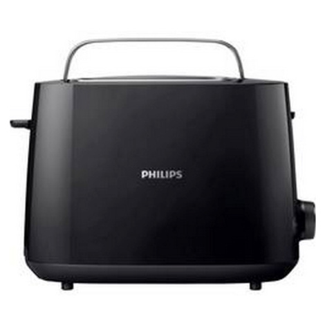 Topinkovač s funkcí ohřívání pečiva Philips HD2581/90, černá
