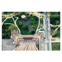 Fotografie Looking Down From Eiffel Tower, borchee, 40x26.7 cm