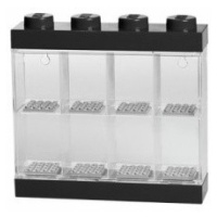 Lego® vitrínka na 8 minifigurek černá