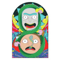 Umělecký tisk Rick & Morty - Never ending, (26.7 x 40 cm)