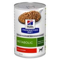 Hill's Prescription Diet Metabolic Weight Management krmivo pro psy - konzerva 370 g