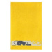 4sleep Dětský ručník 30 × 50 cm, Myš žlutá