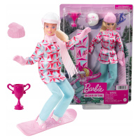 Barbie Zimní sporty Kariéra Snowboardistka HCN32