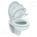 IDEAL STANDARD Eurovit WC sedátko softclose, bílá W303001