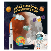 Atlas mesačných dobrodružstiev (Objavujte mesiac na šiestich rozkladacích mapách) - kniha z kate