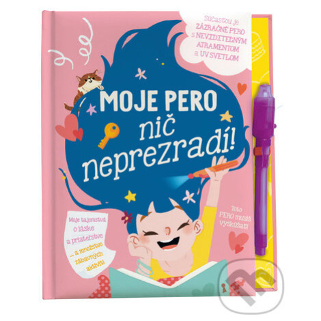 Moje pero nič neprezradí! (Moje tajomstvá o láske a priateľstve...a množstvo zábavných aktivít!) YoYo Books