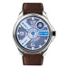 Smart hodinky Smartwatch Blitzwolf BW-AT3 (brown leather)