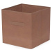 Hnědý skládatelný úložný box Compactor Foldable Cardboard Box