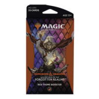 Magic the Gathering Adventures in the Forgotten Realms Theme Booster - Red
