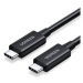 Ugreen USB4 Type-C Male to Type-C Male 5A Cable 0.8m Black