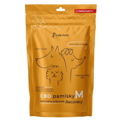 Cure Point CBD Pamlsky Recovery 100g - M (10 až 35kg)