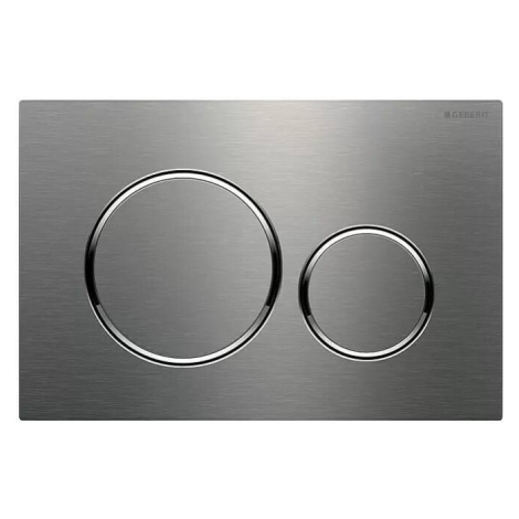 Ovládací WC tlačítko Geberit Sigma20 / 2 úrovně splachování / plast / nerezová ocel