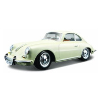 Bburago 1:24 Porsche 356B Coupe (1961) Ivory