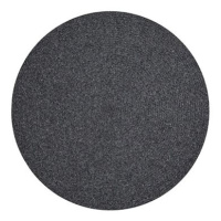 NORTHRUGS Kusový koberec Braided 105550 Dark Grey kruh – 150 × 150 (průměr) kruh