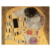 Gustav Klimt - Obrazová reprodukce Gustav Klimt - Polibek, (40 x 35 cm)