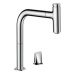 Dřezová baterie Hansgrohe Metris Select M72 s vytahovací sprškou chrom 73804000