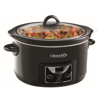 Pomalý hrnec CrockPot SCCPRC507B / 220 W / displej / 4,7 l / 3 stupně výkonu / černá