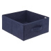 DekorStyle Úložný textilní box ROBY modrý