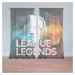 Sablio Záclony League of Legends Glow: 2ks 150x250cm