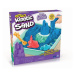 Spin Master Kinetic Sand Krabice tekutého písku s podložkou, modrá