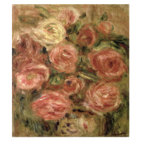 Obrazová reprodukce Flowers, 1913-19, Pierre Auguste Renoir, 35 × 40 cm