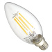 LED žárovka 4W COB Filament E14 470lm TEPLÁ