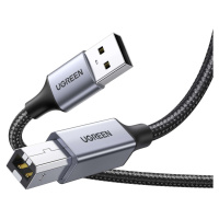 UGREEN USB-A (M)/USB-B 2.0 pletený kabel, 3 metry