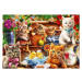 Kittens in the Potting Shed - puzzle z kategorie Umělecké