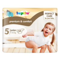 lupilu® Dětské pleny Premium Comfort, velikost 5 JUNIOR, 35 kusů (Žádný údaj)