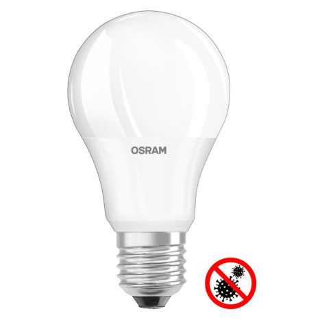 LED žárovka LED E27 A60 10W = 75W 1055lm 4000K Neutrální 200° OSRAM ANTIBAKTERIÁLNÍ