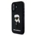 Karl Lagerfeld 3D Rubber Ikonik kryt pro iPhone 16 černý