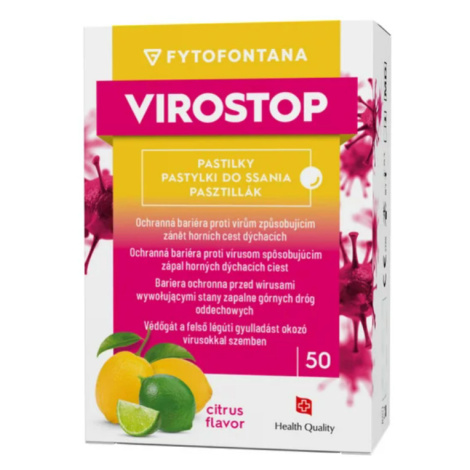 VIROSTOP Fytofontana 50 pastilek