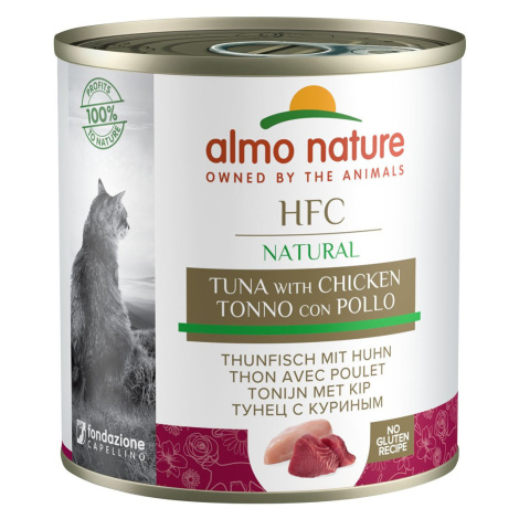 Almo Nature Classic krmivo pro kočky, 12× 280 g S tuňákem a kuřecím masem Almo Nature Holistic